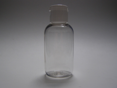 Plastic flesje 100 ml.