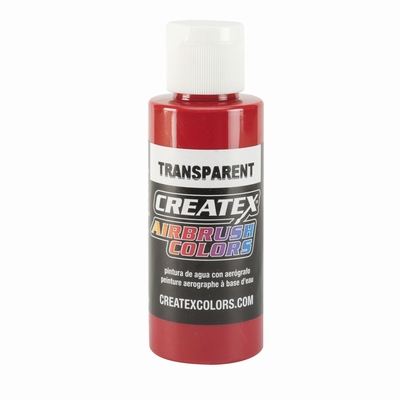 Createx transparant rood 60 ml.