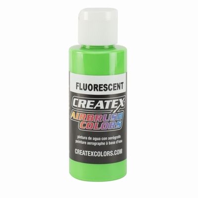 Createx fluorecerend groen 60 ml.