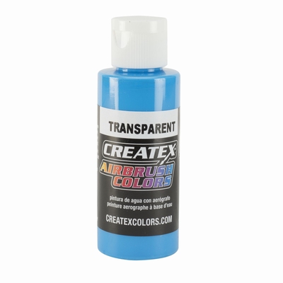 Createx transparant carribean blue 60 ml.