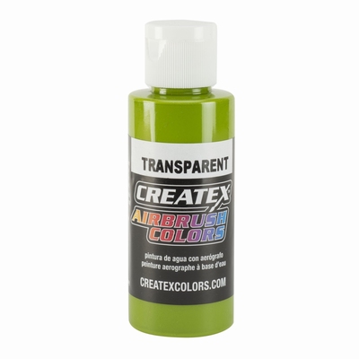 Createx transparant leaf green 60 ml.