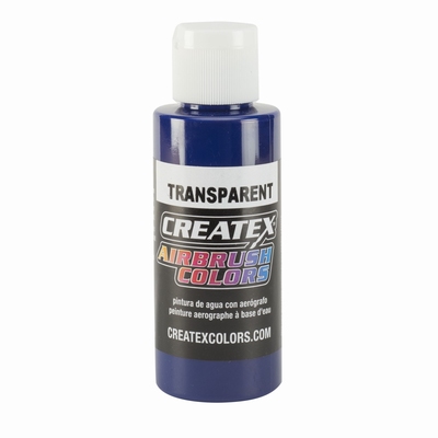 Createx transparant brite blue 60 ml.