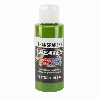 Createx transparant tropical green 60 ml.