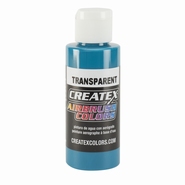 Createx transparant turquoise 60 ml.